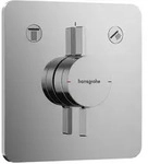hansgrohe DuoTurn Q Mischer Unterputz f&uuml;r 2 Funktionen, Badarmaturen, chrom