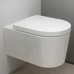 hansgrohe EluPura S Wand WC Set 540 sp&uuml;lrandlos mit WC-Sitz und HygieneEffect,