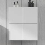 Duravit L-Cube Halbhochschrank 70 x 24,3 x 80 cm, Badm&ouml;bel, LC116701818,
