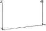 Smedbo Sideline Handtuchhalter f&uuml;r Duschwand, Accessoires, DK3101, chrom
