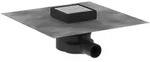 hansgrohe RainDrain Point Komplettset Punktablauf 10/10 cm r&uuml;ckseitig befliesbar,