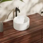 hansgrohe Xuniva S Aufsatzwaschtisch &Oslash; 30 cm, ohne Hahnloch, ohne &Uuml;berlauf,