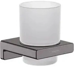 hansgrohe AddStoris Zahnputzbecher, Accessoires, 41749340, brushed black chrome