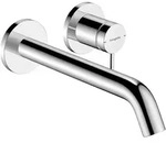 hansgrohe Tecturis S Einhebel-Waschtischarmatur Unterputz f&uuml;r Wandmontage mit
