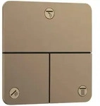 hansgrohe ShowerSelect Comfort Q Ventil Unterputz f&uuml;r 3 Verbraucher, Badarmaturen,