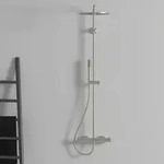 Ideal Standard CeraTherm T125 Duschsystem Aufputz, Badarmaturen, A7589GN, silver