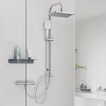 Sch&uuml;tte MALLORCA Duschsystem mit Kopfbrause und Handbrause, ohne Armatur,