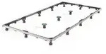 MEPA Montagerahmen SF Rechteck 100/180 Universal, Duschwannen, 150.184,