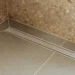 hansgrohe RainDrain Original Fertigset Duschrinne 80 cm, Duschabl&auml;ufe,...