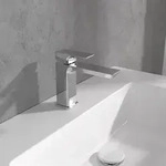 Villeroy & Boch Subway 3.0 Einhebel-Waschtischarmatur, Badarmaturen, chrom