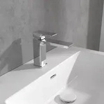 Villeroy & Boch Subway 3.0 Einhebel-Waschtischarmatur, Badarmaturen, chrom
