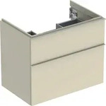 Geberit iCon Unterschrank f&uuml;r Waschtisch 75 cm, mit 2 Schubladen, Badm&ouml;bel,