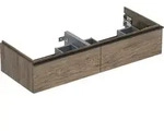 Geberit iCon Unterschrank f&uuml;r Doppelwaschtisch 120 cm, mit 2 Schubladen, Badm&ouml;bel,