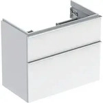 Geberit iCon Unterschrank f&uuml;r Waschtisch 75 cm, mit 2 Schubladen, verk&uuml;rzte