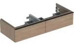 Geberit iCon Unterschrank f&uuml;r Doppelwaschtisch 120 cm, mit 2 Schubladen, Badm&ouml;bel,