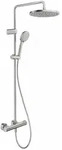 Duravit Shower System Duschsystem, Badarmaturen, edelstahl geb&uuml;rstet