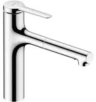 hansgrohe Zesis M33 Einhebel-K&uuml;chenarmatur 160 mit Ausziehbrause, 2...