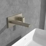 Villeroy & Boch Architectura Square Einhebel-Waschtischarmatur, Badarmaturen, brushed