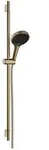 hansgrohe Rainfinity Duschset 130 3 Strahlarten mit Duschstange 90 cm, EcoSmart,