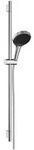 hansgrohe Rainfinity Duschset 130 3 Strahlarten mit Duschstange 90 cm, Badarmaturen,