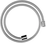 hansgrohe Designflex Textilbrauseschlauch 125 cm, Badarmaturen, chrom