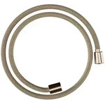 hansgrohe Designflex Textilbrauseschlauch 125 cm, Badarmaturen, 28220140, brushed