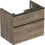 Geberit iCon Unterschrank f&uuml;r Waschtisch 75 cm, mit 2 Schubladen, Badm&ouml;bel,