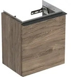 Geberit iCon Unterschrank f&uuml;r Handwaschbecken 37 cm, T&uuml;ranschlag rechts, Badm&ouml;bel,