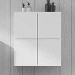 Duravit L-Cube Halbhochschrank 70 x 24,3 x 80 cm, Badm&ouml;bel, LC116702222,