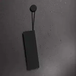 Keuco Duschabzieher mit klebbarer Wandhalterung, Accessoires, 04959370000, schwarz