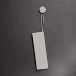 Keuco Duschabzieher mit klebbarer Wandhalterung, Accessoires, 04959510000, wei&szlig;