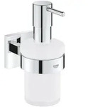 GROHE Start Cube Seifenspender mit Halter, Accessoires, chrom