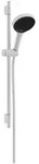 hansgrohe Rainfinity Duschset 130 3 Strahlarten mit Duschstange 65 cm, EcoSmart,