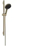 hansgrohe Rainfinity Duschset 130 3 Strahlarten mit Duschstange 65 cm, EcoSmart,