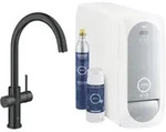 GROHE Blue Home Starter Kit C-Auslauf, K&uuml;chenarmaturen, velvet black