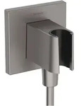 hansgrohe Fixfit E Porter KS 26889000, Badarmaturen, brushed black chrome