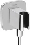 hansgrohe FixFit Q Wandanschlu&szlig; mit Duschkopfhalterung, Badarmaturen, 26887000,