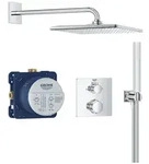 GROHE Precision Duschsystem Unterputz mit Vitalio Rain Mono 310, eckig, Badarmaturen,