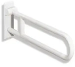 HEWI Serie 477/801 St&uuml;tzklappgriff, drehbar, Accessoires, 801.50.120 99, reinwei&szlig;,