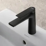 Duravit Tulum Einhebel-Waschtischmischer M FreshStart, ohne Ablaufgarnitur,