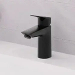 hansgrohe Logis Einhebel-Waschtischmischer 100 mit Push-Open, Badarmaturen,