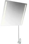 HEWI LED Kippspiegel basic, Marken, 801.01.400 95, felsgrau