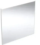 Geberit Option Plus Square Badspiegel 75 cm LED Aluminium, Spiegel, aluminium