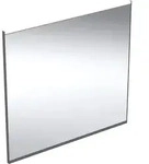 Geberit Option Plus Square Badspiegel in Schwarz Matt 75 cm mit direkter und