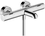 hansgrohe Ecostat Fine Wannenthermostat Aufputz, Badarmaturen, chrom