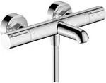 hansgrohe Ecostat Element Wannenthermostat Aufputz, Badarmaturen, 13347000, chrom