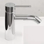 Kludi BOZZ Waschtisch-Einhandmischer 100 H&ouml;he 18,5 cm 382820576, Badarmaturen,...