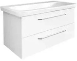 Fackelmann MILANO Waschtischunterschrank 100 cm, Badm&ouml;bel, 84213,