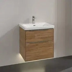 Villeroy & Boch Subway 3.0 Waschtischunterschrank 57,2 cm, 2 Ausz&uuml;ge, mit