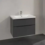 Villeroy & Boch Subway 3.0 Waschtischunterschrank 77,2 cm, 2 Ausz&uuml;ge, ohne